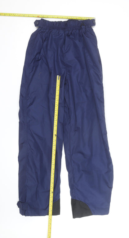 Columbia Womens Blue M Snow Pants Waterproof Winter Trousers