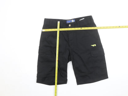 Projob Men's Black Cargo Work Shorts Size M 33in Waist