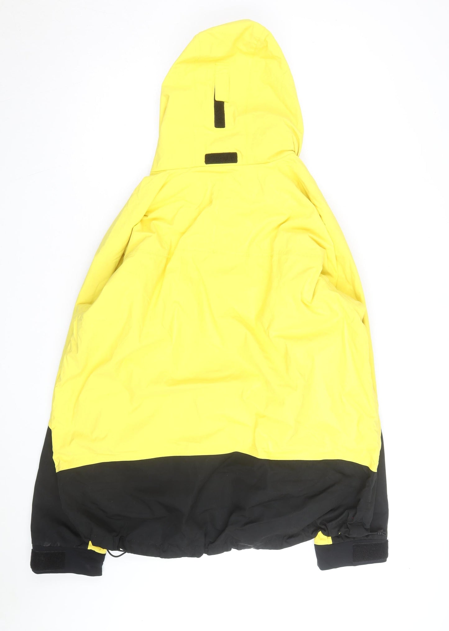 Calcutta Apparel Mens Yellow Hooded Waterproof Parka Jacket XL