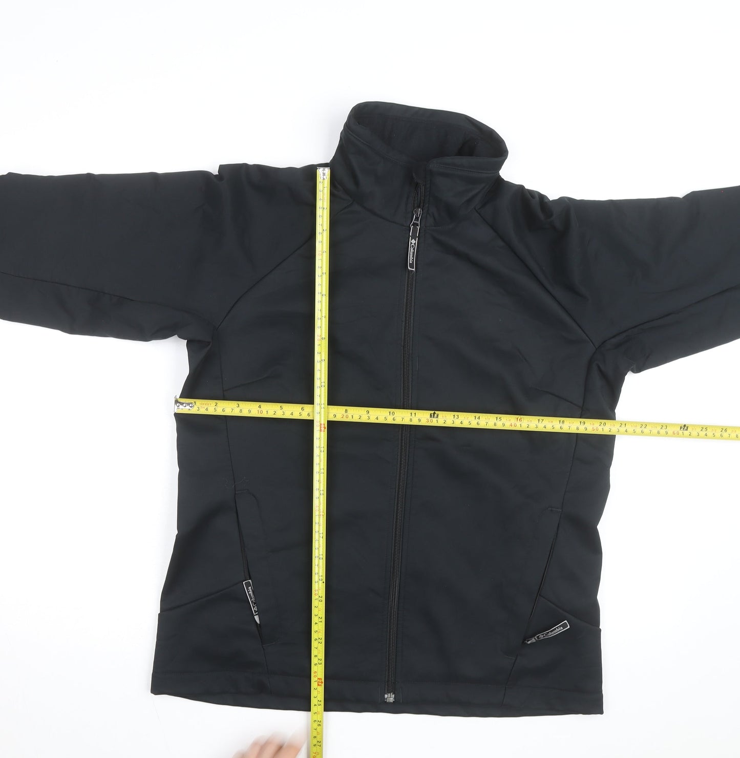 Columbia Men's Black L Soft Shell Activewear Jacket Windproof