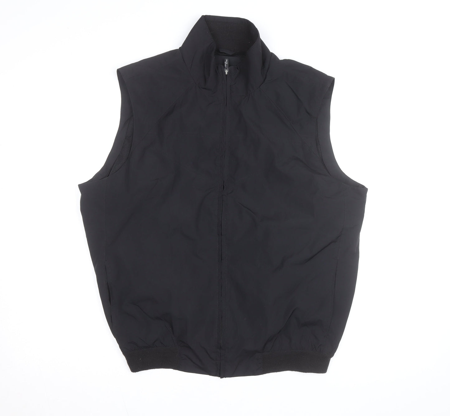 IZOD Men's Black Medium Full Zip Softshell Bodywarmer Waistcoat