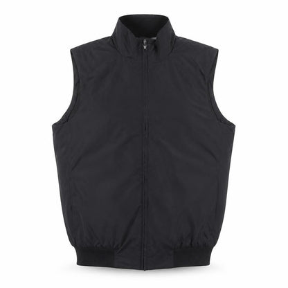 IZOD Men's Black Medium Full Zip Softshell Bodywarmer Waistcoat