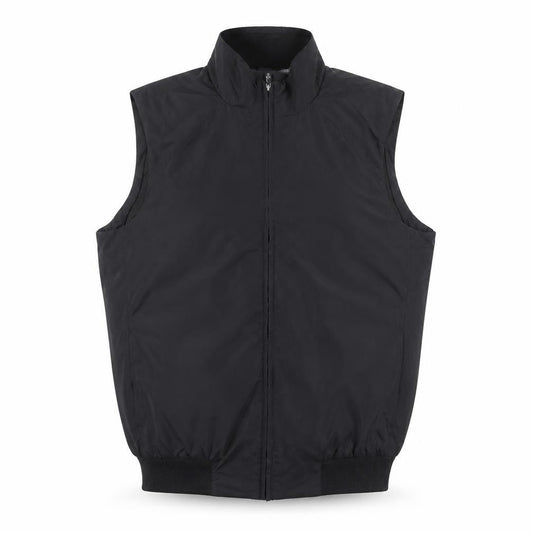 IZOD Men's Black Medium Full Zip Softshell Bodywarmer Waistcoat
