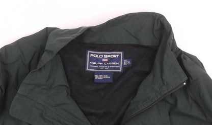 Ralph Lauren Polo Sport Men's Green XL Windbreaker Nylon Jacket