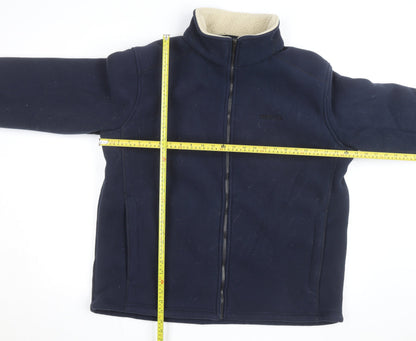 Regatta Men's Blue Fleece Basic Jacket 2XL Warm Lined Outdoor