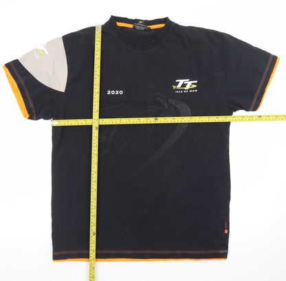 TT Isle of Man 2020 Men's Black L Graphic Motorcycle T-Shirt