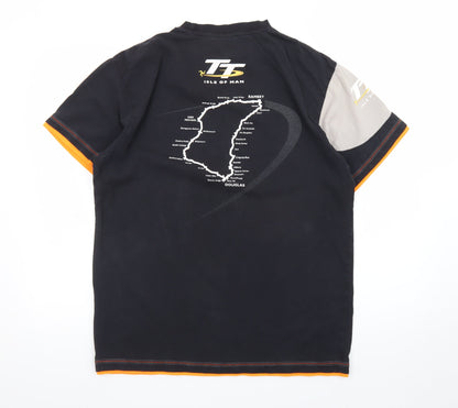 TT Isle of Man 2020 Men's Black L Graphic Motorcycle T-Shirt