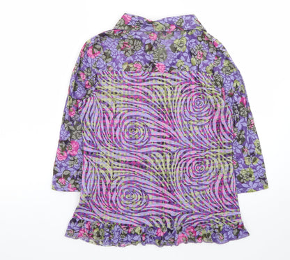 Marks and Spencer Per Una Women's Multicoloured Floral Blouse Size 14