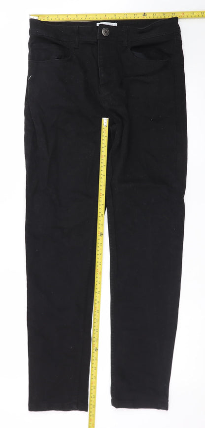 Denim Co Men's Black Slim Fit Jeans Size W34 L32