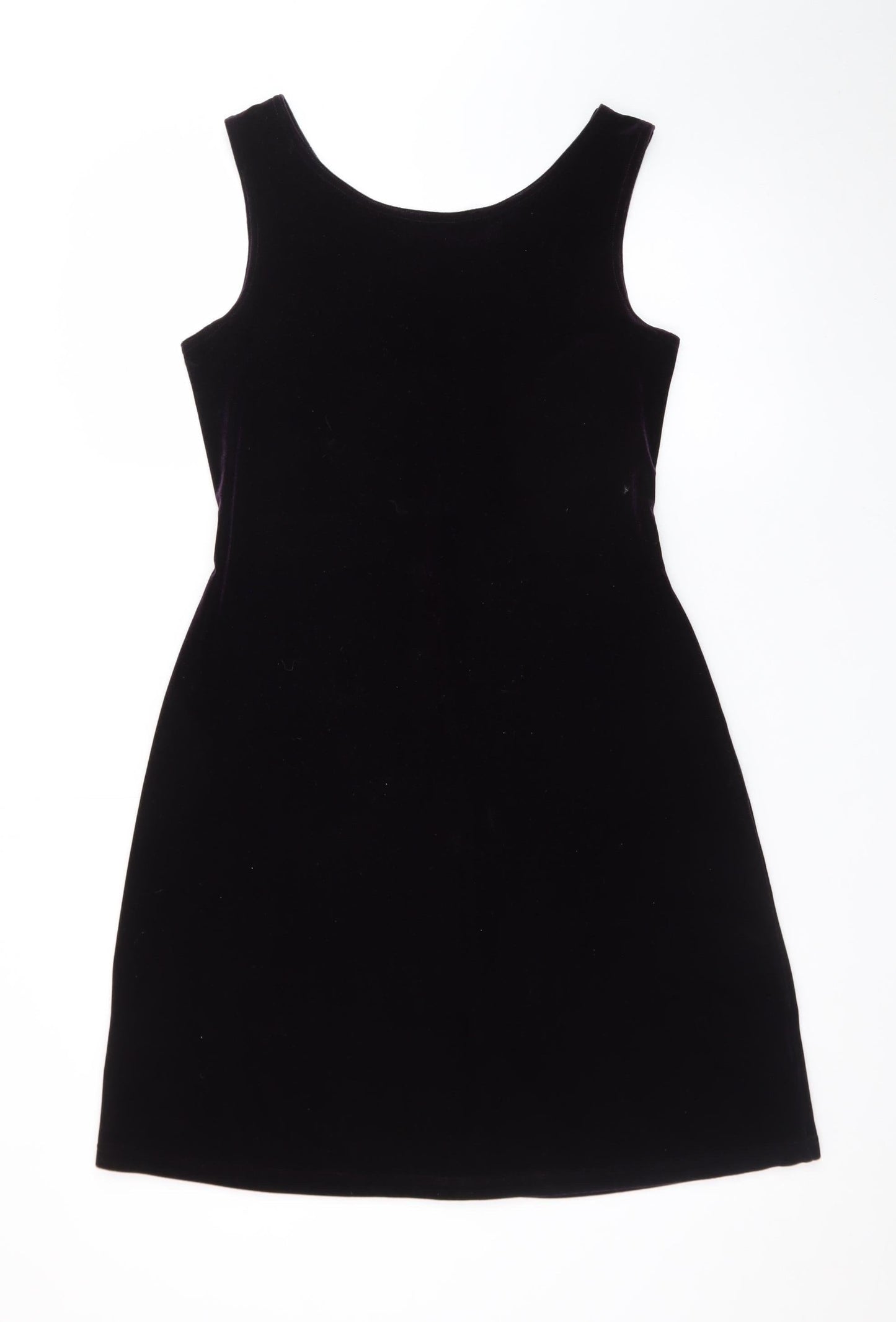 Falcini International Women's Black Velvet Sheath Dress Size 12