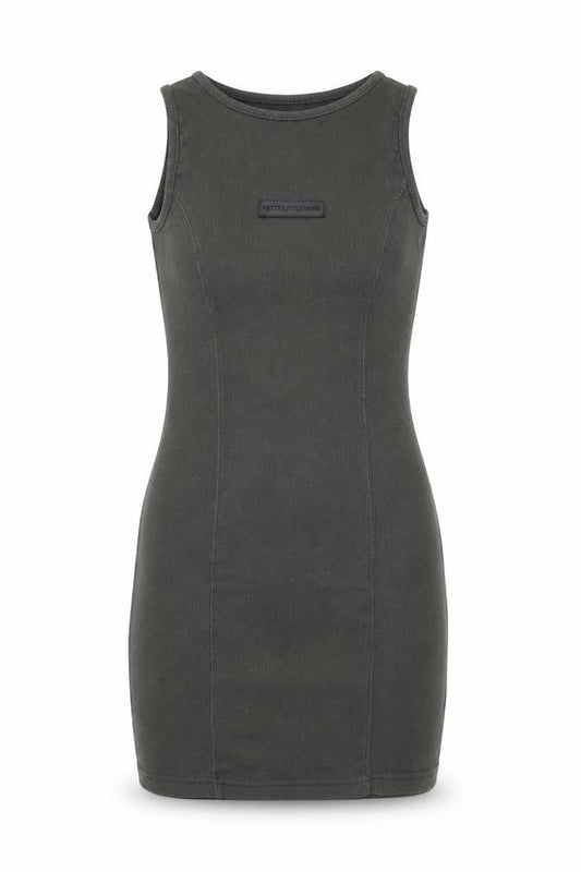 PRETTYLITTLETHING Women's Green Size 12 Sleeveless Bodycon Dress