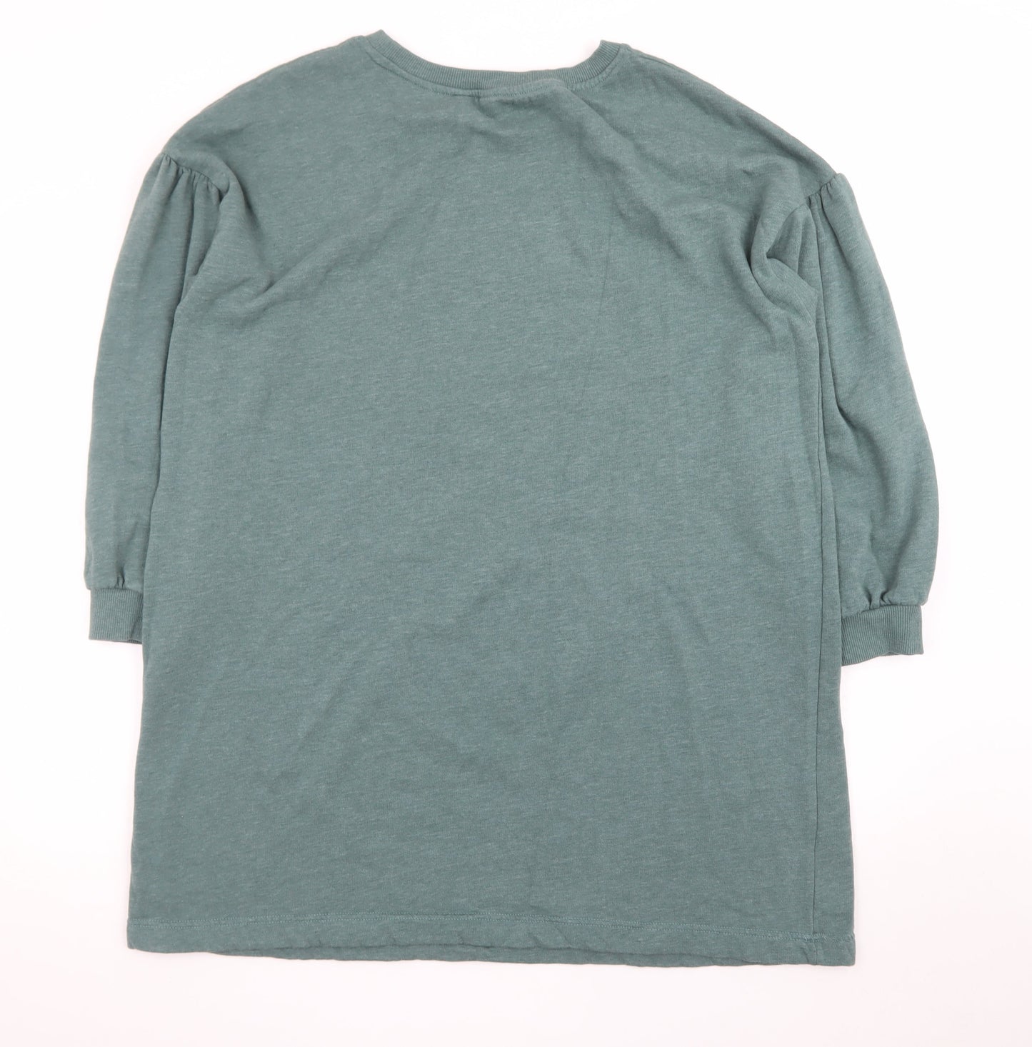 AND/OR Women’s Green Cotton T-Shirt Dress Size 20