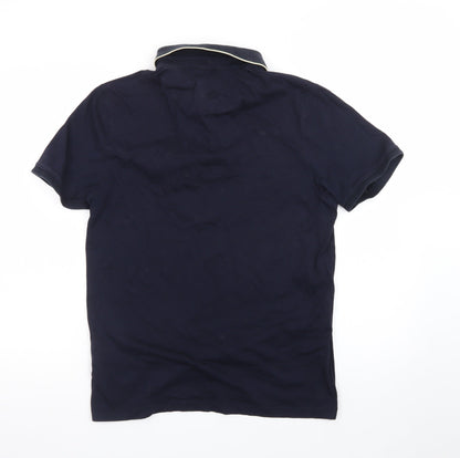Ted Baker Men's Blue Cotton Polo Shirt Size L