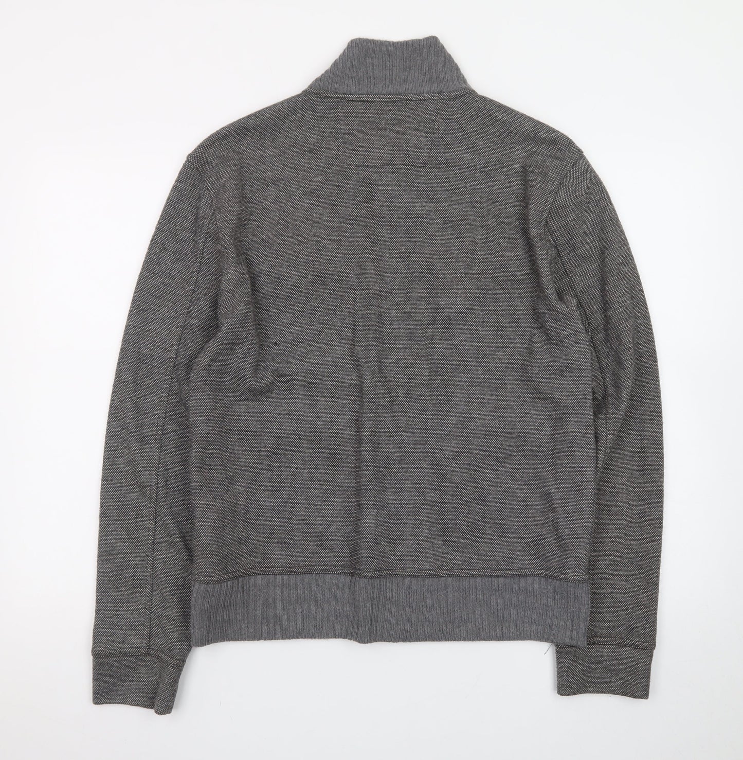 Banana Republic Men’s Grey Wool Blend Bomber Jacket M Heritage Collection