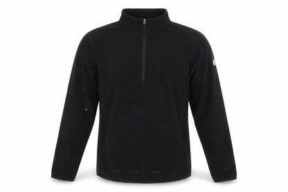 TOG24 Mens Black Fleece 1/2 Zip Pullover Sweatshirt Size M