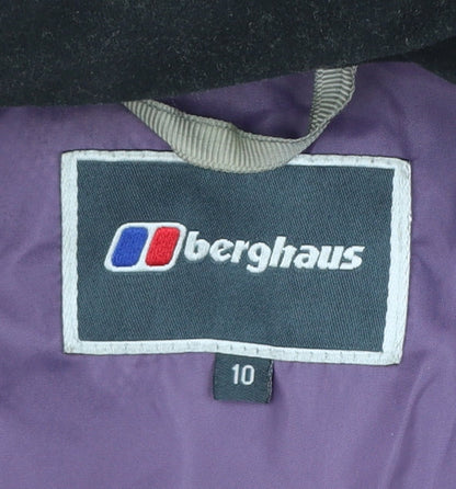 Berghaus Women's Purple Waterproof Gore-Tex Rain Jacket Size 10