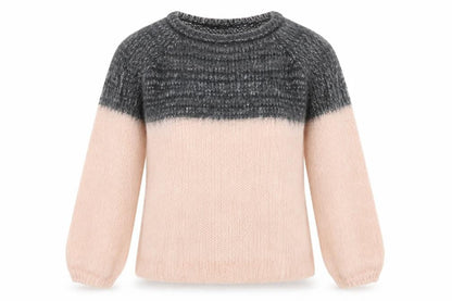 LFT Womens Multicoloured Acrylic Crew Neck Long Sleeve Pullover Jumper Size M