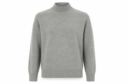 Marks & Spencer Women’s Grey Roll Neck Knit Jumper Size S