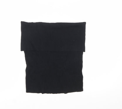 Marks and Spencer Women's Black Off Shoulder Knit Camisole Top Size 20