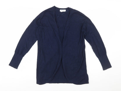 White Stuff Women’s Blue Long Sleeve Knit Cardigan Size S