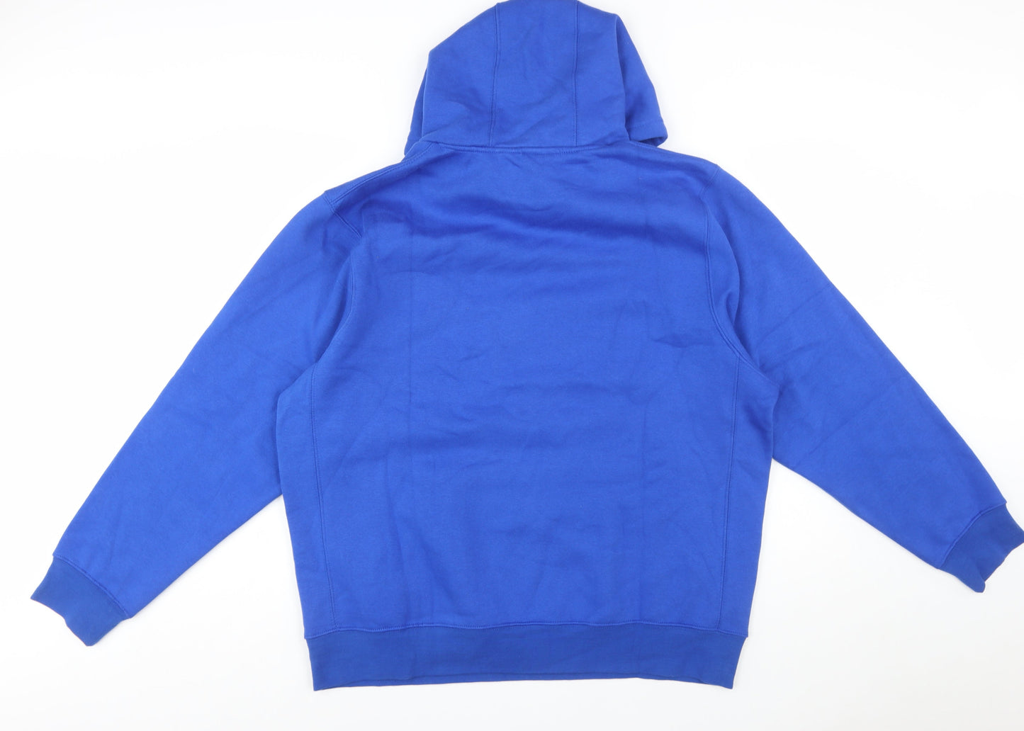 Nike Men's Blue Pullover Hoodie 2XL Fleece Sportswear