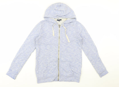 Gap Women’s Blue Full Zip Hoodie XS Cotton Blend Casual