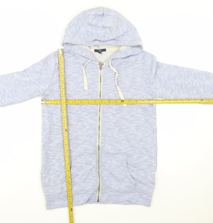 Gap Women’s Blue Full Zip Hoodie XS Cotton Blend Casual