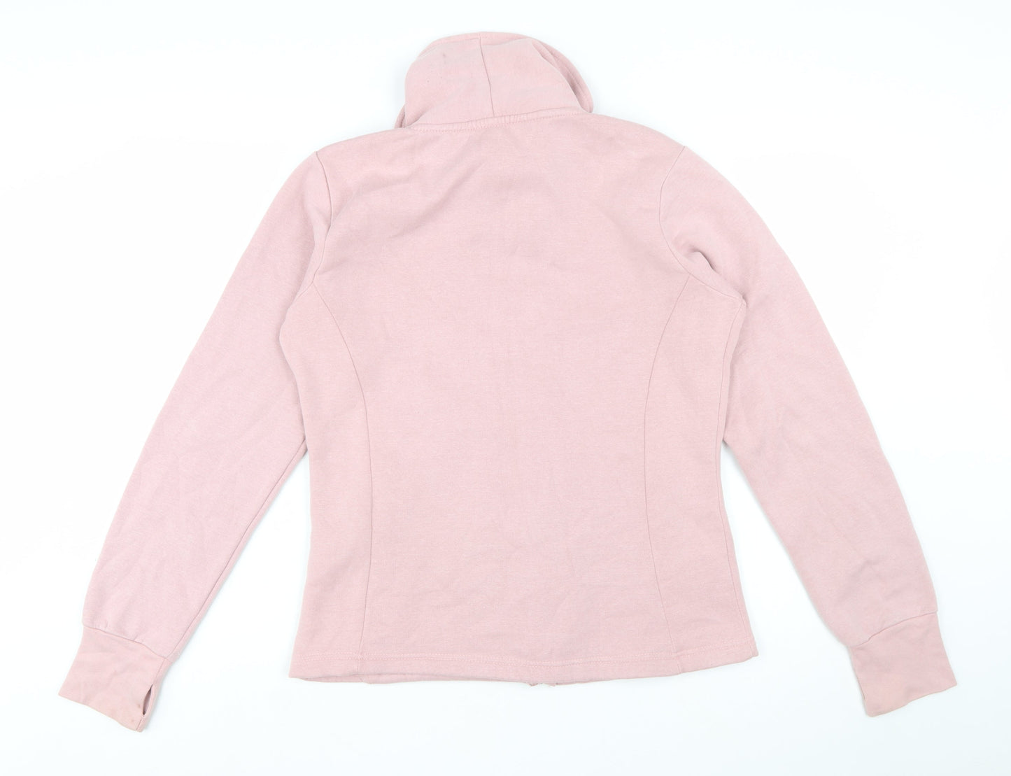 Bench Women's Pink Full Zip Hoodie Jacket Size 14 L