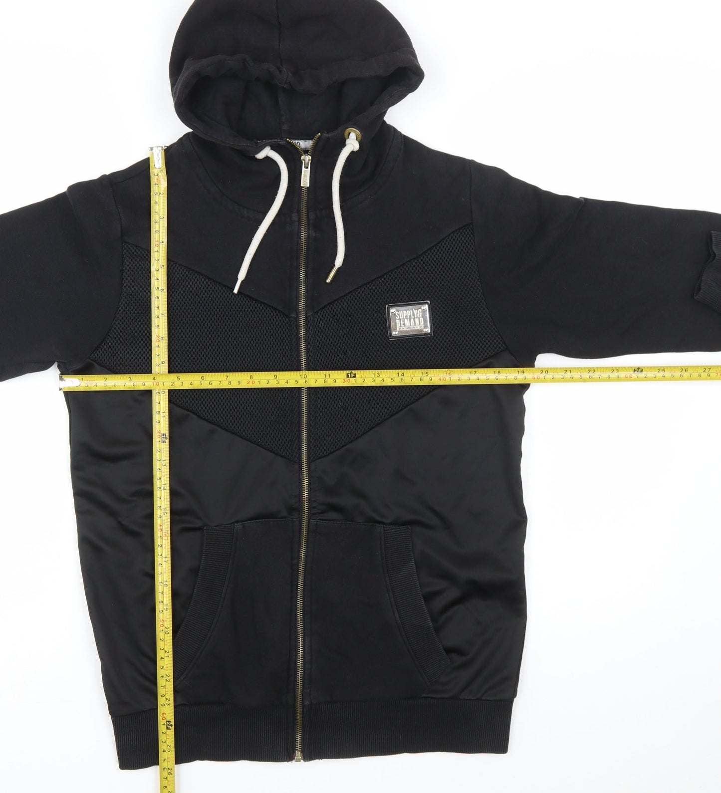 Supply & Demand Men’s Black Small Full Zip Hoodie
