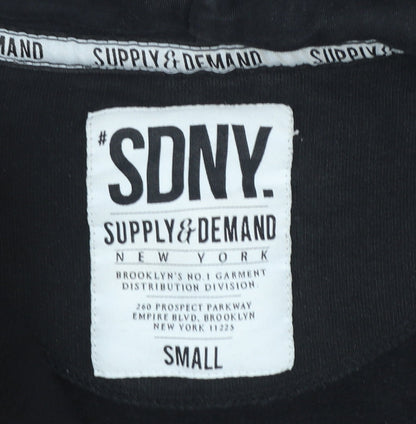 Supply & Demand Men’s Black Small Full Zip Hoodie