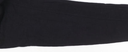 Voi London Men's Black 2XL Full Zip Hoodie with Logo and Pockets