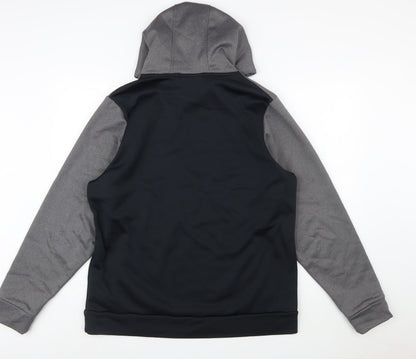Under Armour Men's Grey Pullover Hoodie L Loose Fit ColdGear