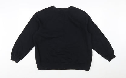Marks and Spencer Women's Black Sequin Sweatshirt UK16