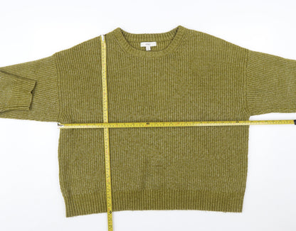 Marks and Spencer Women’s Green XL Chunky Knit Pullover Jumper