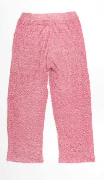 Marks and Spencer Womens Pink Knit Lounge Sweatpants XS