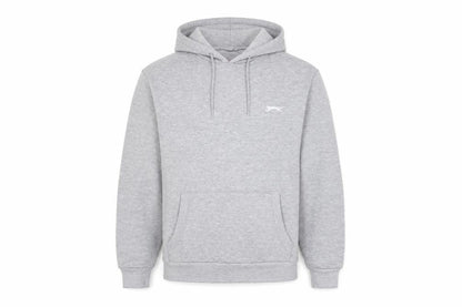 Slazenger Men’s Grey Pullover Hoodie Size S Regular Fit Sportswear