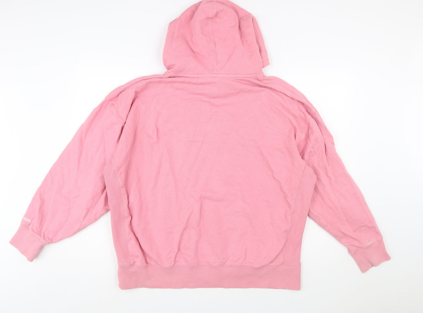 Superdry Women's Pink Pullover Hoodie M