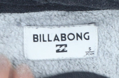 Billabong Men's Green Pullover Hoodie Size S Fleece Cotton Blend
