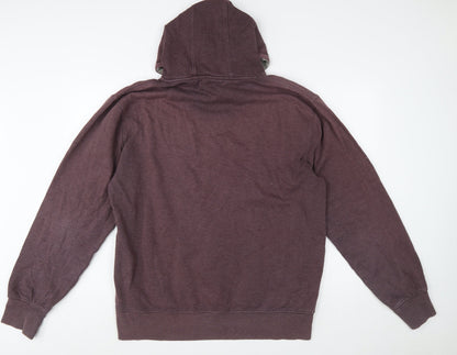 Saltrock Men’s Brown 2XL Pullover Hoodie with Logo Graphic