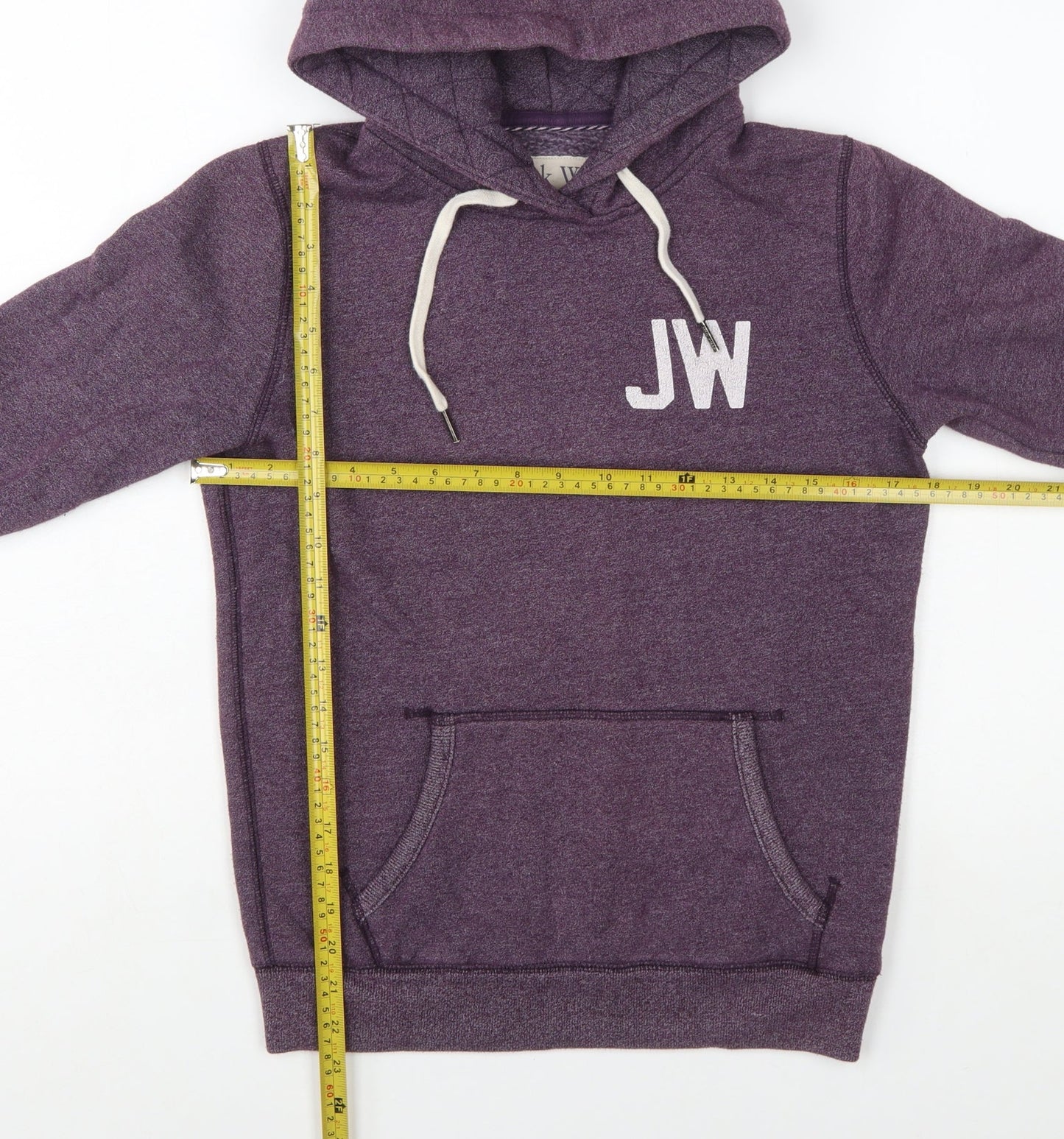 Jack Wills Womens Purple Hoodie UK 8 Pullover Sweatshirt
