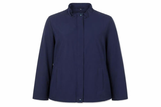 Klass Collection Women’s Blue Polyester Mid-Length Jacket Size 18