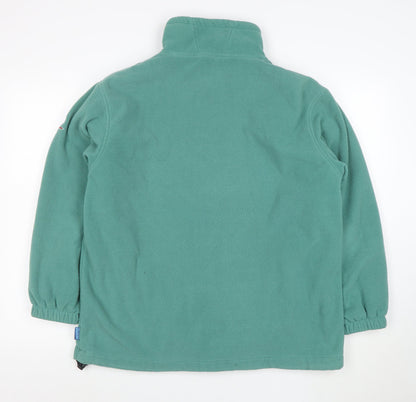 Finisterre Womens Green Fleece Full Zip Jacket Size 14