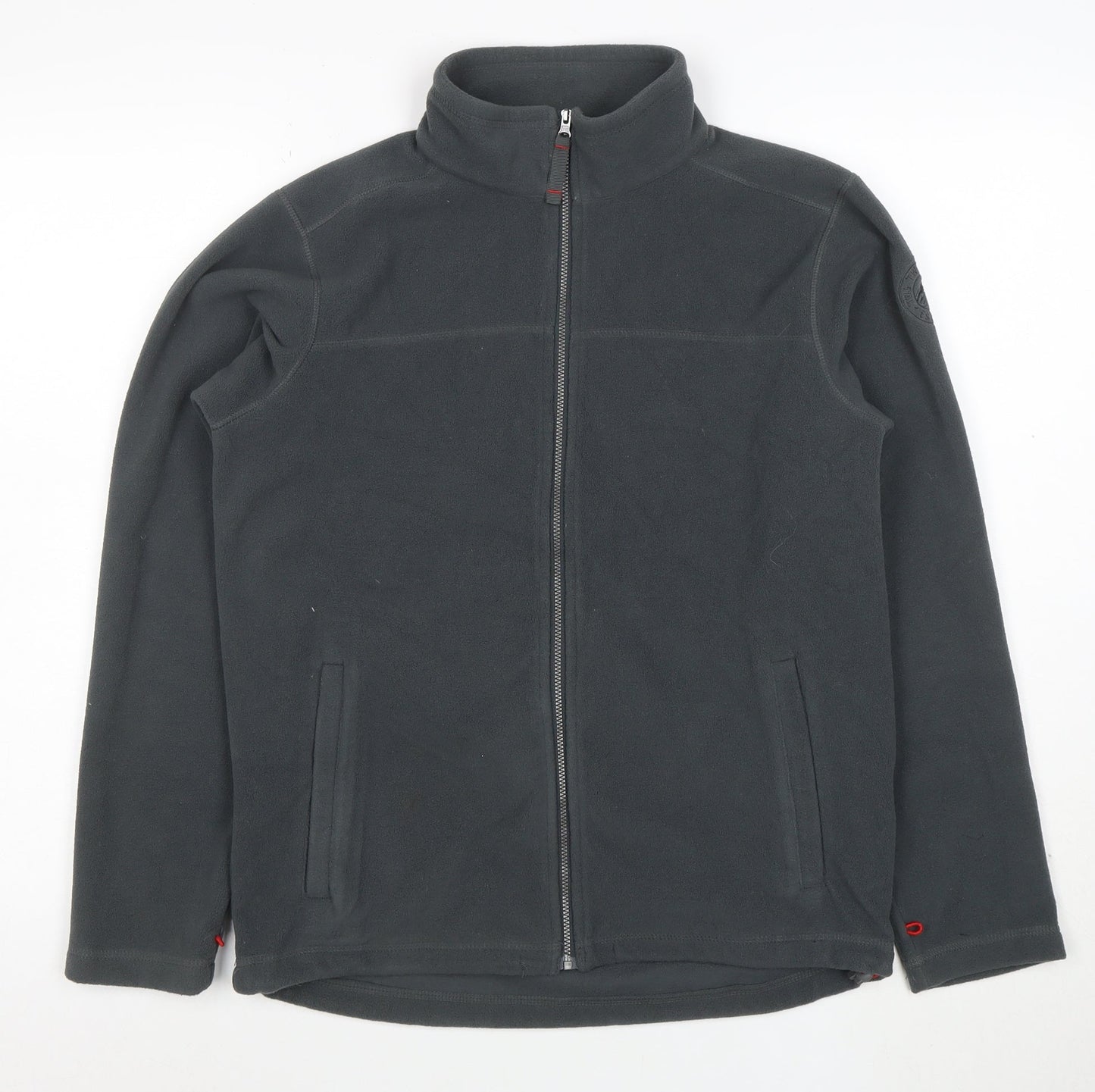 Tog Twenty Four Boys Grey Fleece Jacket 13 Years Full Zip Lightweight Outdoor