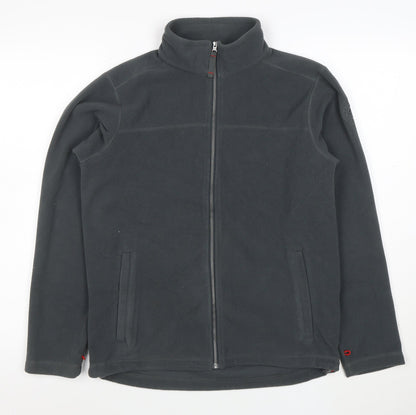 Tog Twenty Four Boys Grey Fleece Jacket 13 Years Full Zip Lightweight Outdoor