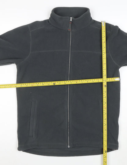 Tog Twenty Four Boys Grey Fleece Jacket 13 Years Full Zip Lightweight Outdoor