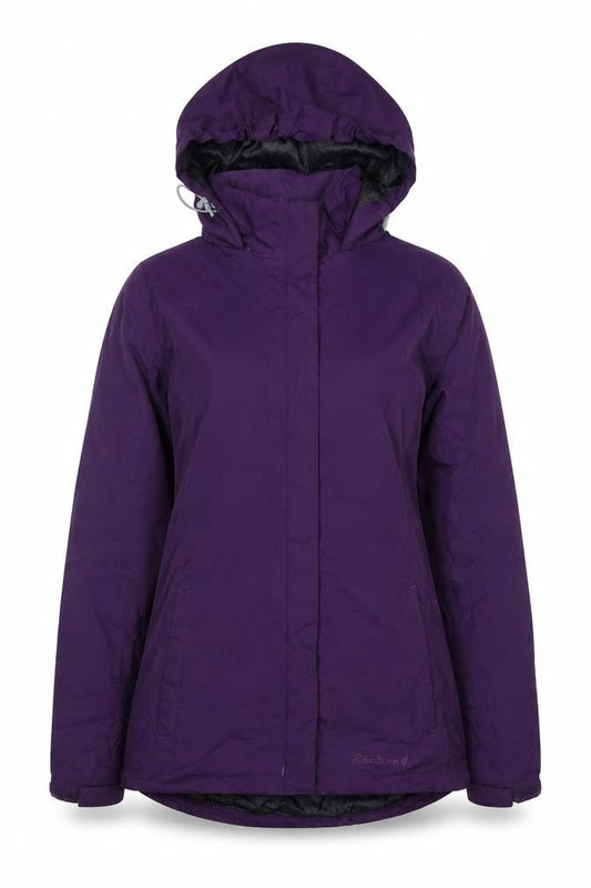 Peter Storm Women’s Purple Waterproof Hooded Jacket Size 8