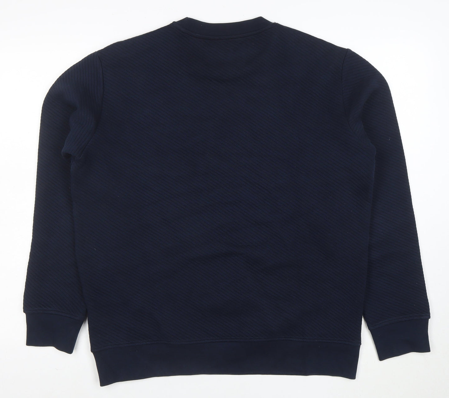 Marks and Spencer Men’s Blue Crew Neck Pullover Sweatshirt M