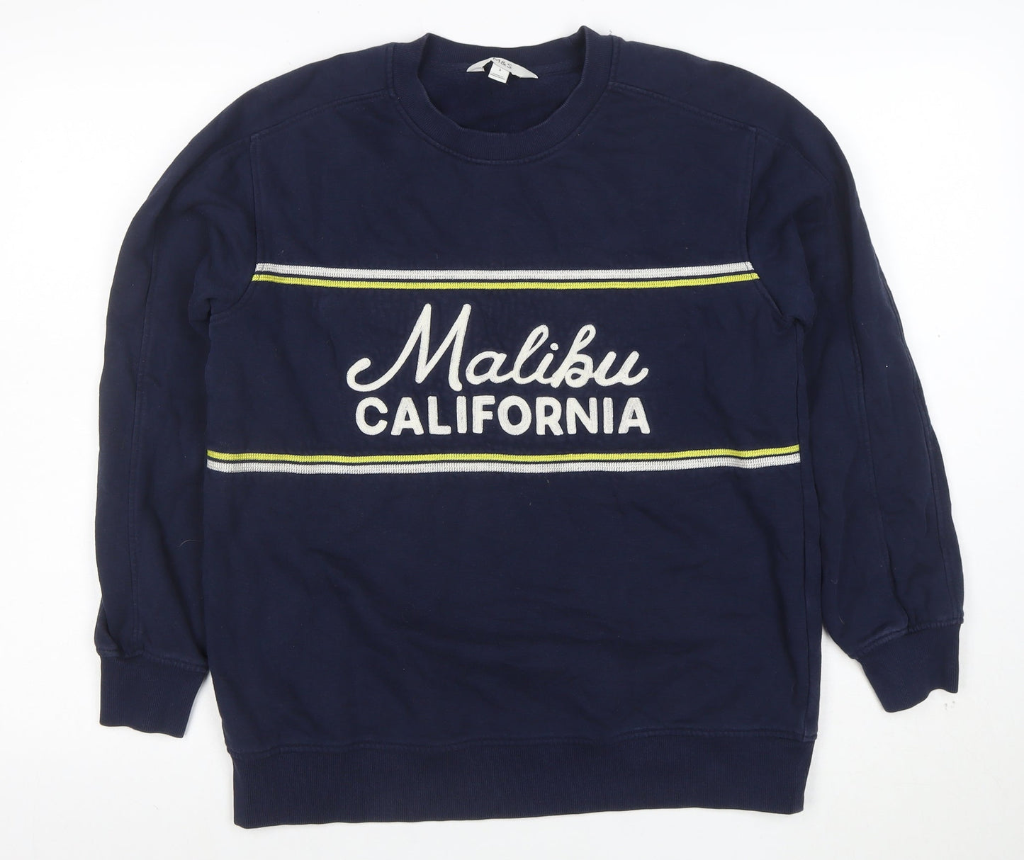 Marks and Spencer Womens Navy Malibu California Sweatshirt S