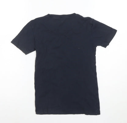 GAP Women’s Black XS Basic Cotton Crew Neck T-Shirt