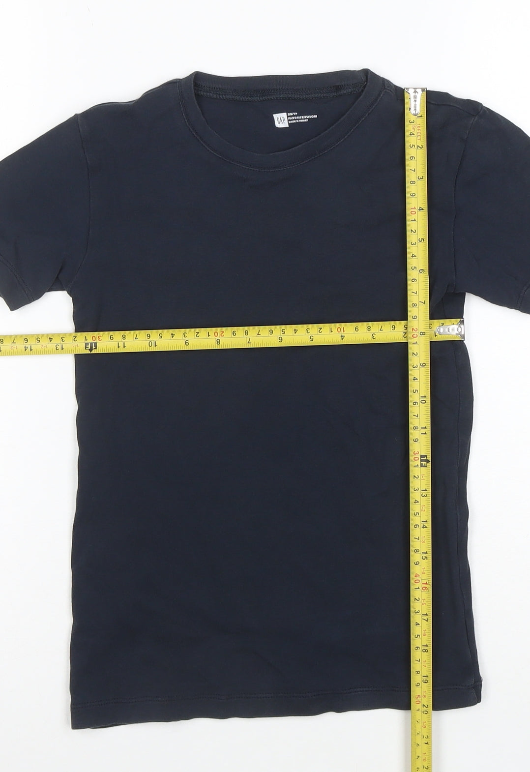 GAP Women’s Black XS Basic Cotton Crew Neck T-Shirt